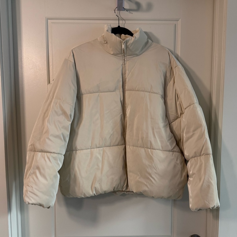 a new day off white Puffer Jacket